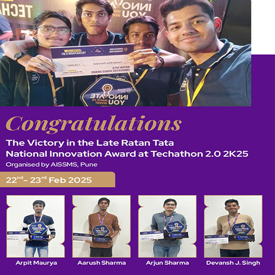 Achievement| GHRISTU Pune