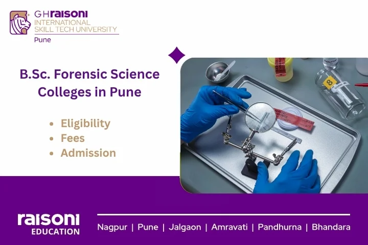 B.Sc. Forensic Science Colleges in Pune