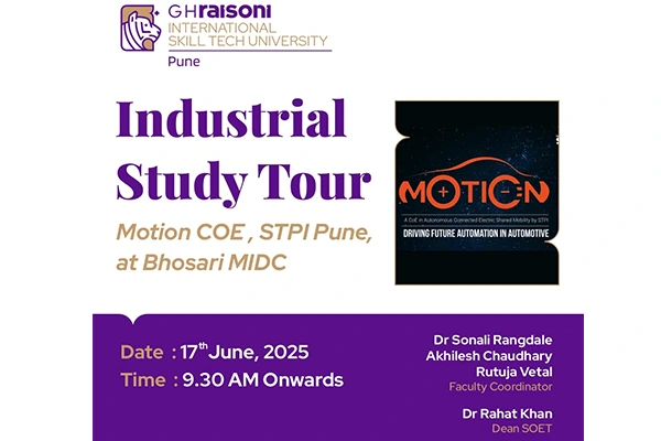 Industrial Study Tour Motion COE | GHRISTU Pune
